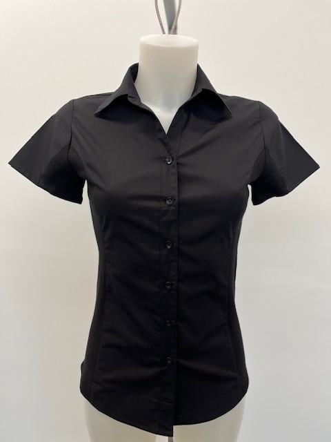Ladies Ribbed Side Shirt - BW297