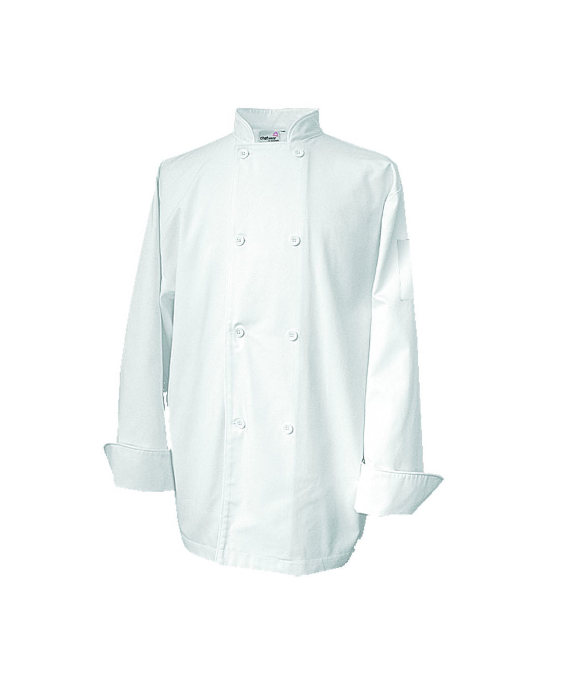 ECO-09 White Chef Jacket 100% Polyester